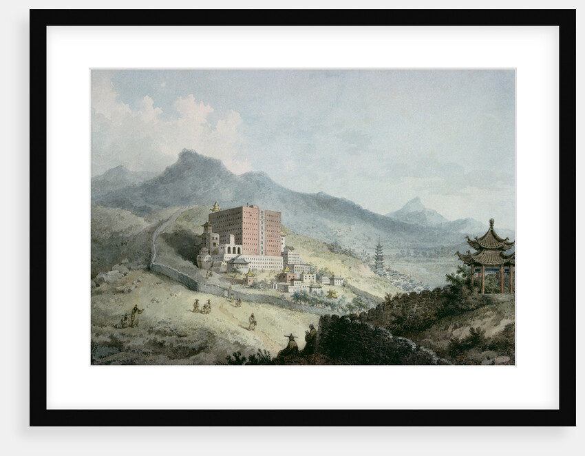Poo Ta La, or Great Temple of Fo, near Zehol,Tibet, China by William Alexander