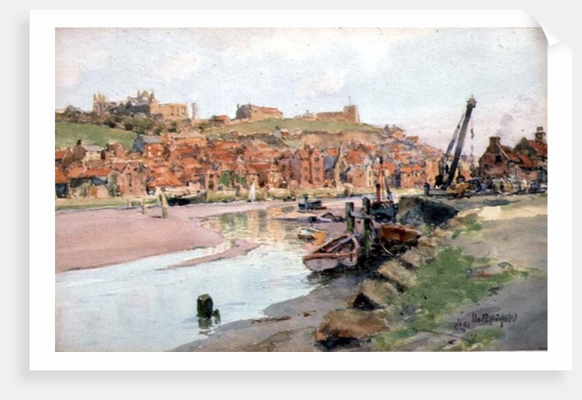 Rosy Evening, Whitby by Wilfrid Williams Ball