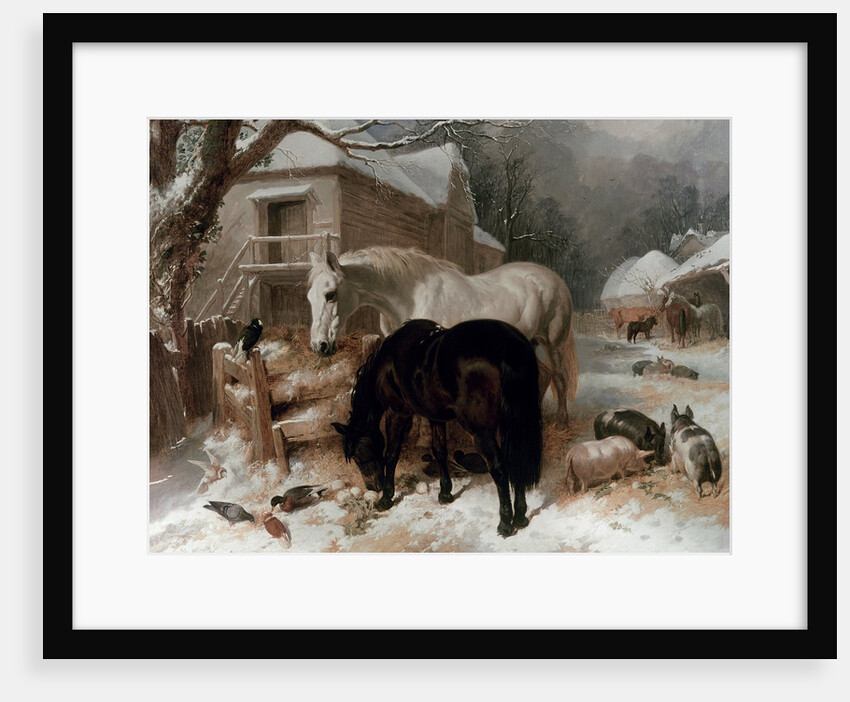 Farmyard Scene by John Frederick Herring Snr