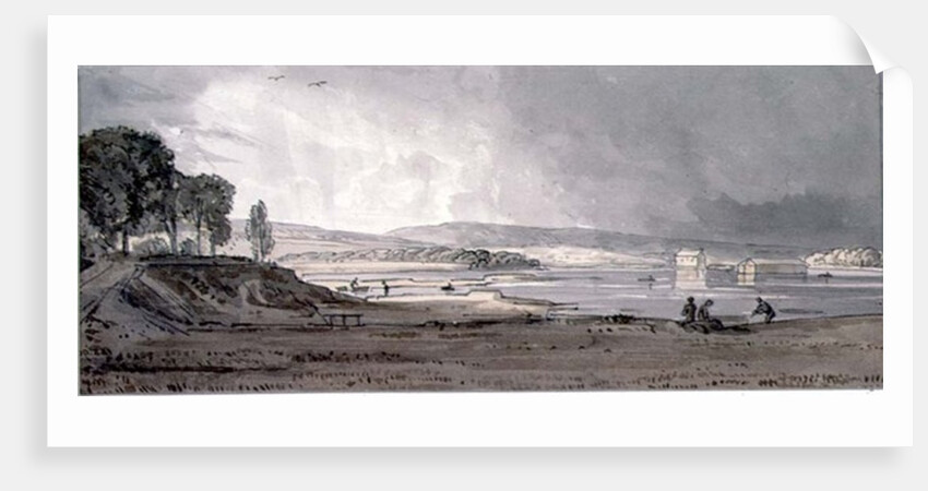 Yarmouth Ferry, Isle of Wight by George the Younger Barret