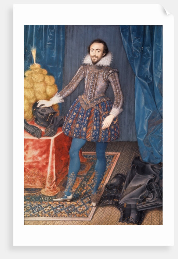 Portrait of Richard Sackville, 3rd Earl of Dorset, 1616 by Isaac Oliver