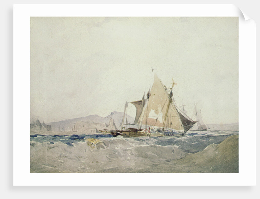 Seascape by Richard Parkes (attr. to) Bonington