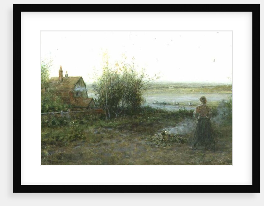 Bawdsey Ferry, near Felixstowe by George Henry Boughton