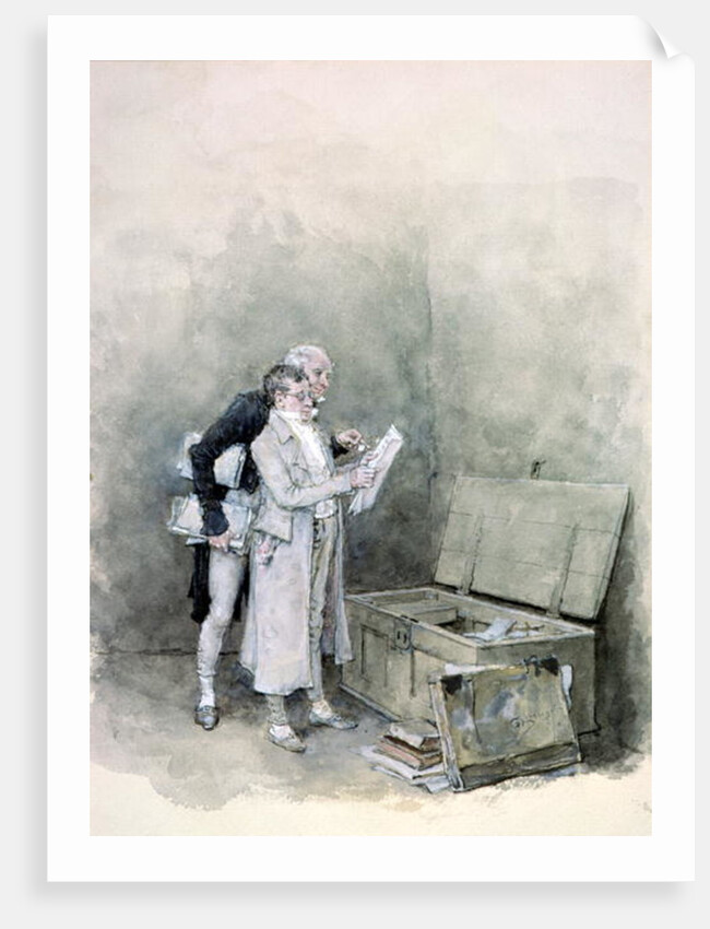 The Deed Chest by George Henry Boughton