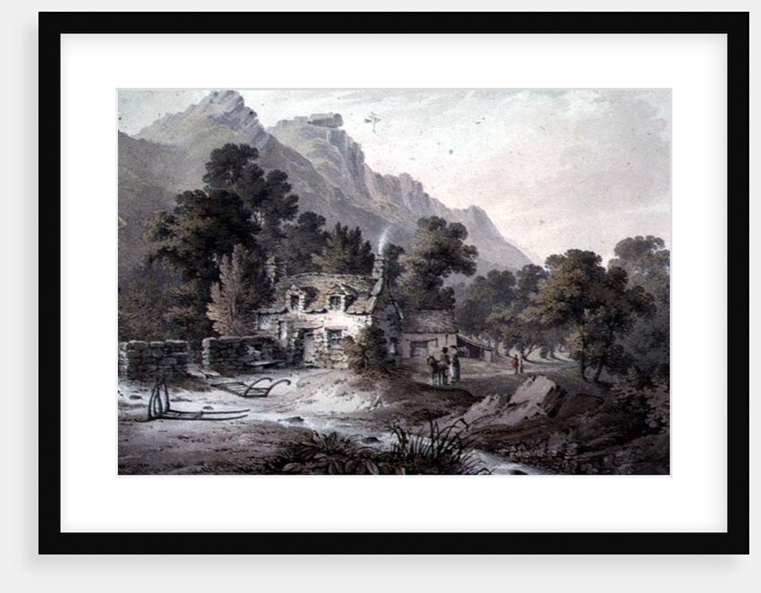 Cottage near Dolgelly by James Bourne