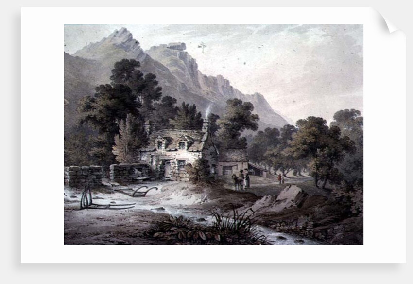 Cottage near Dolgelly by James Bourne