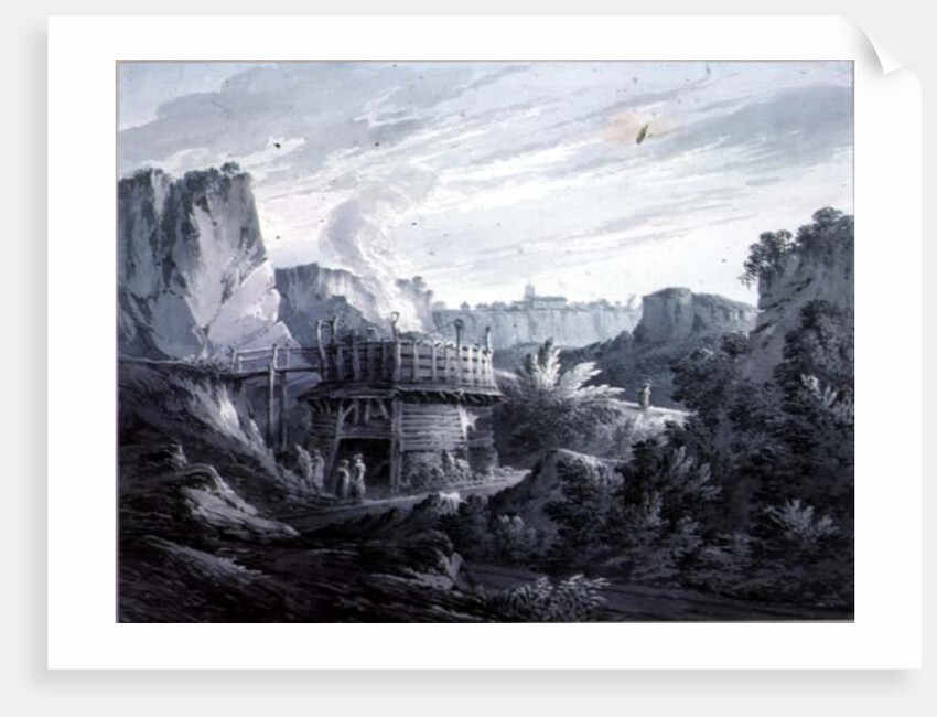 Landscape with a Lime Quarry by James Bourne