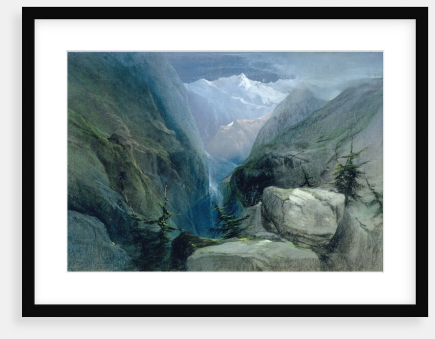 Mountain Landscape by Henry Bright