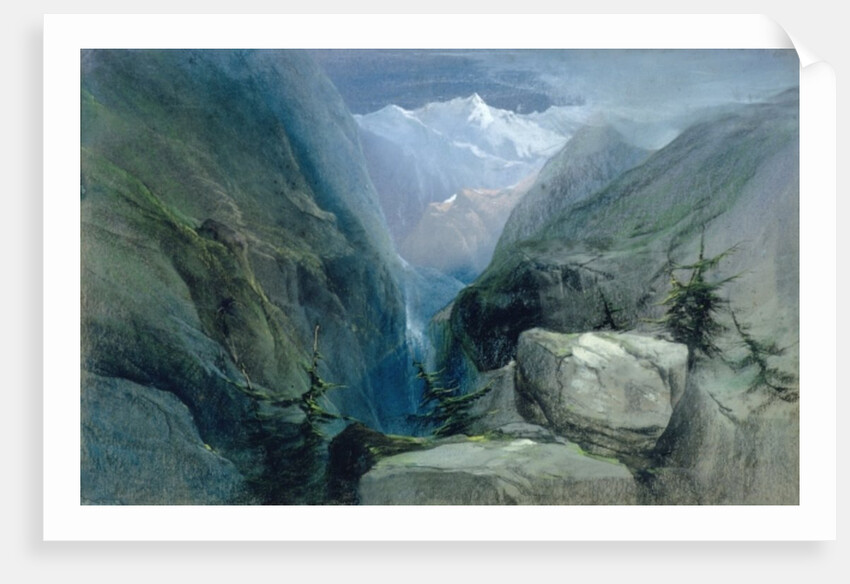 Mountain Landscape by Henry Bright