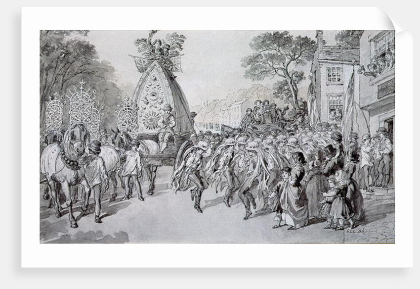 May Day at Bowdon, Cheshire by Warwick Brookes