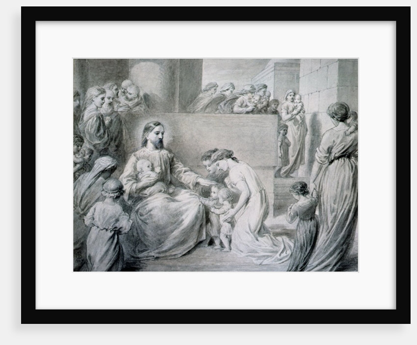 Christ Blessing Little Children by Warwick Brookes