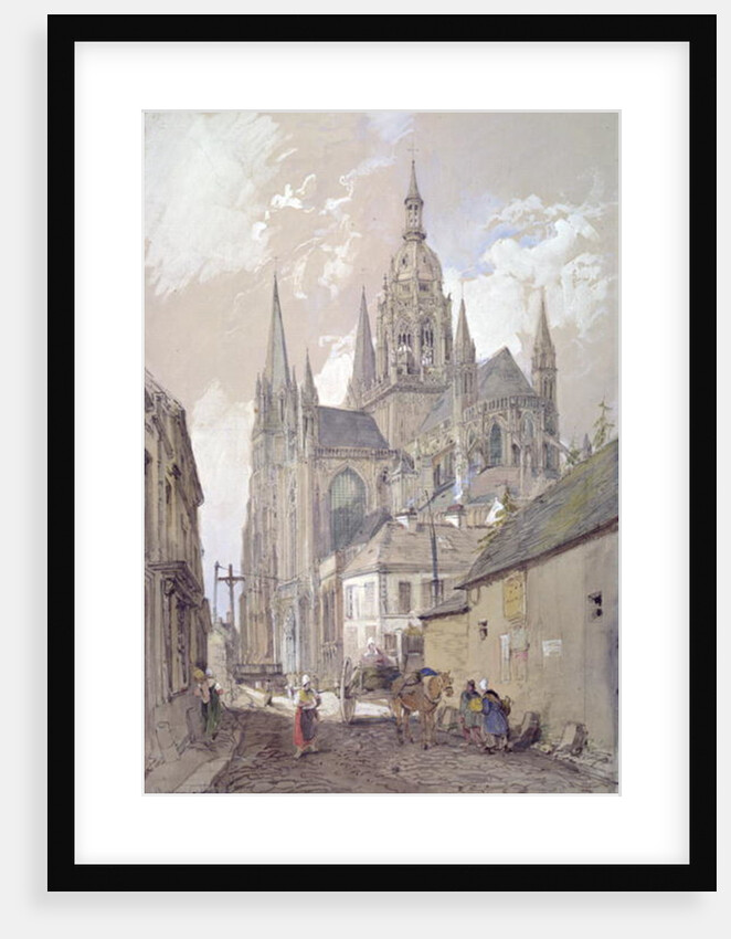 Bayeux Cathedral, View from the South East by John Burgess