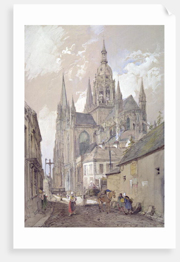 Bayeux Cathedral, View from the South East by John Burgess
