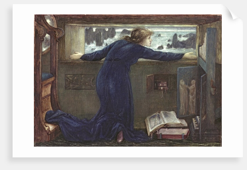 Dorigen of Bretaigne longing for the Safe Return of her Husband, 1871 by Edward Coley Burne-Jones