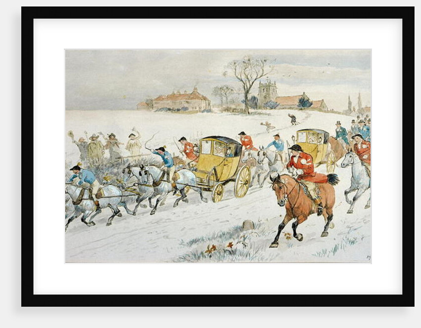 Diana Wood's Wedding: returning from Church by Randolph Caldecott