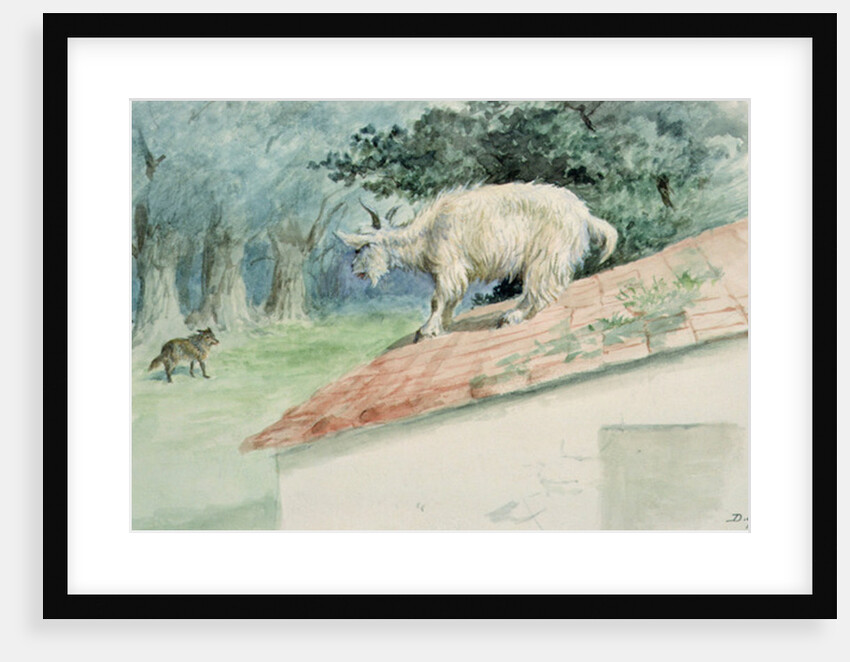 The Kid and the Wolf by Randolph Caldecott