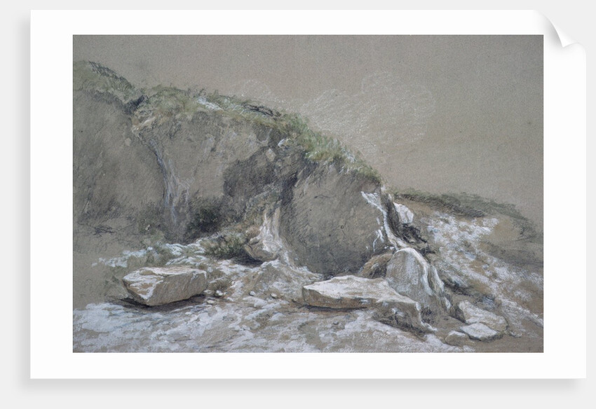 Rocks and Sea, Isle of Wight, by Augustus Wall Callcott