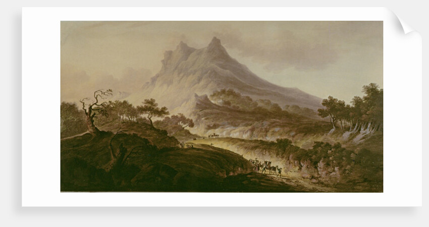 Mount Etna, Sicily by Frederick Calvert