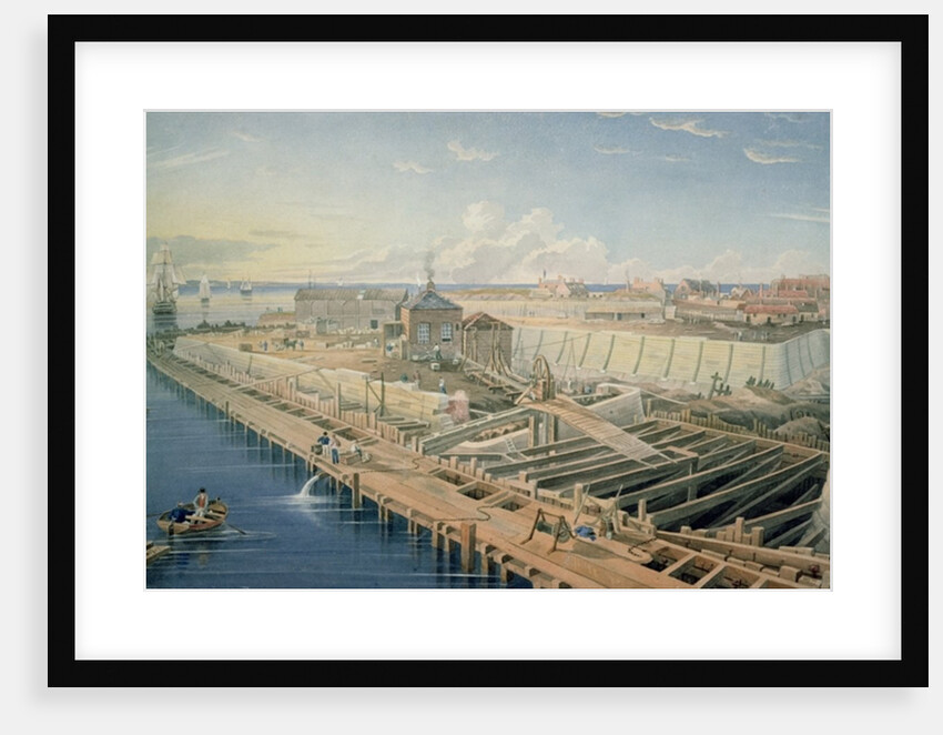 Construction of Docks by Henry Barlow Carter