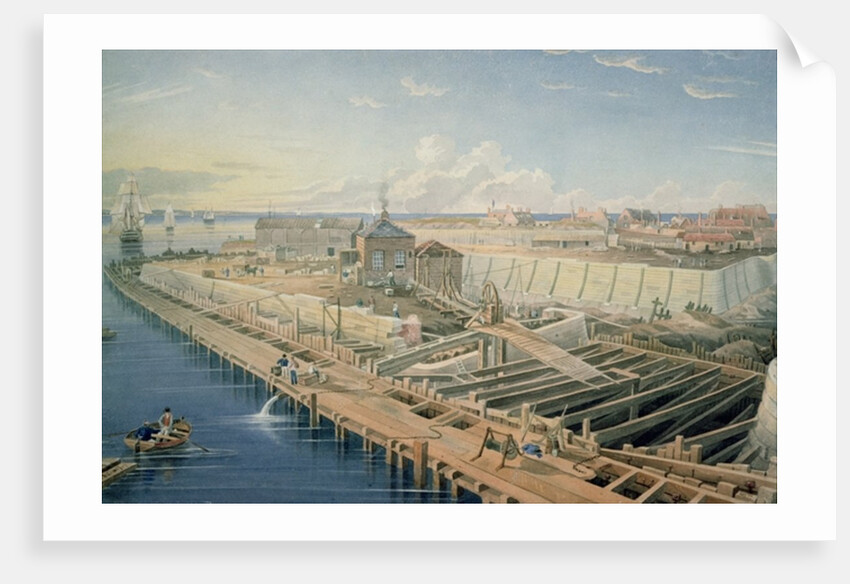 Construction of Docks by Henry Barlow Carter