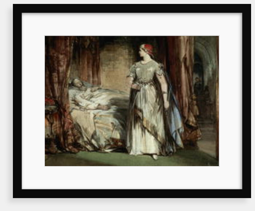 Lady Macbeth, 1850 by George Cattermole