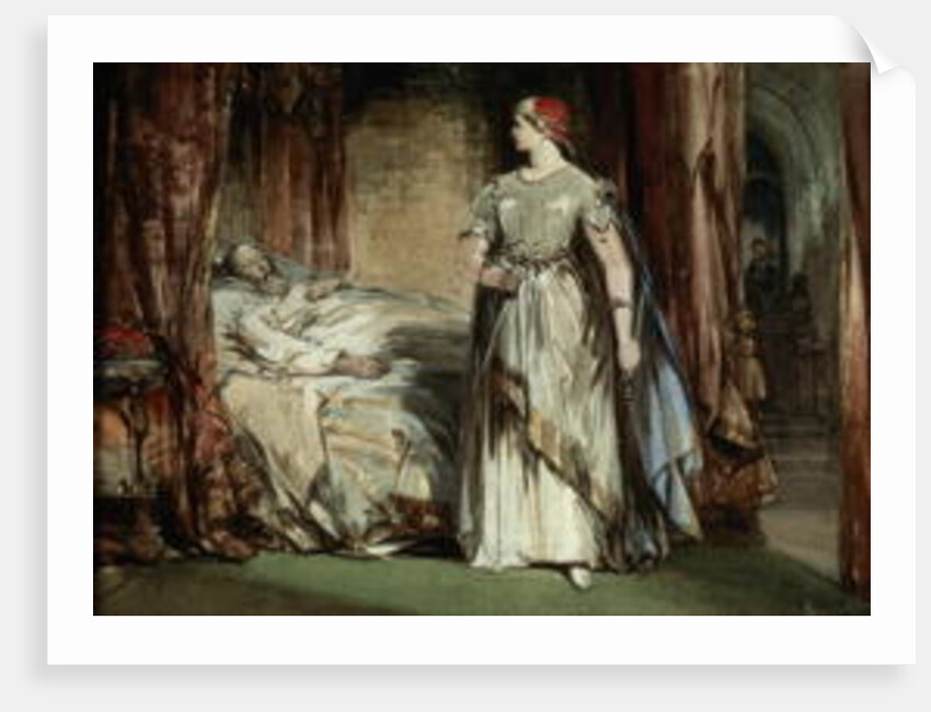 Lady Macbeth, 1850 by George Cattermole