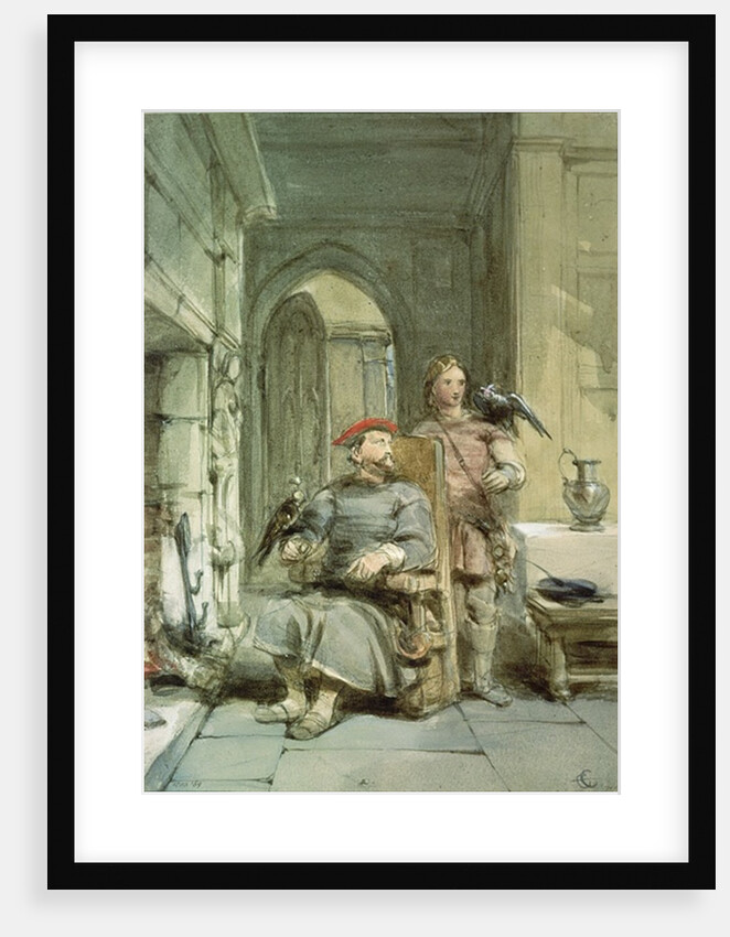 Knight and Page by George Cattermole