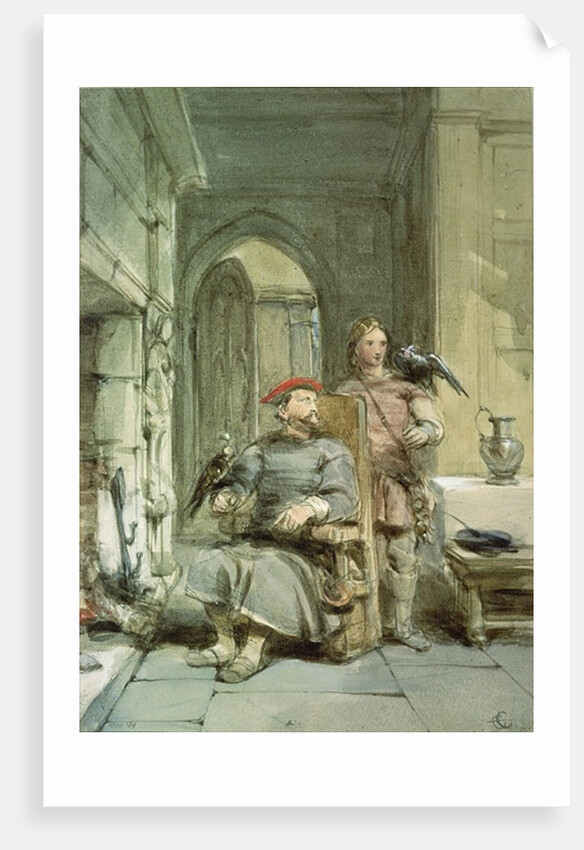 Knight and Page by George Cattermole