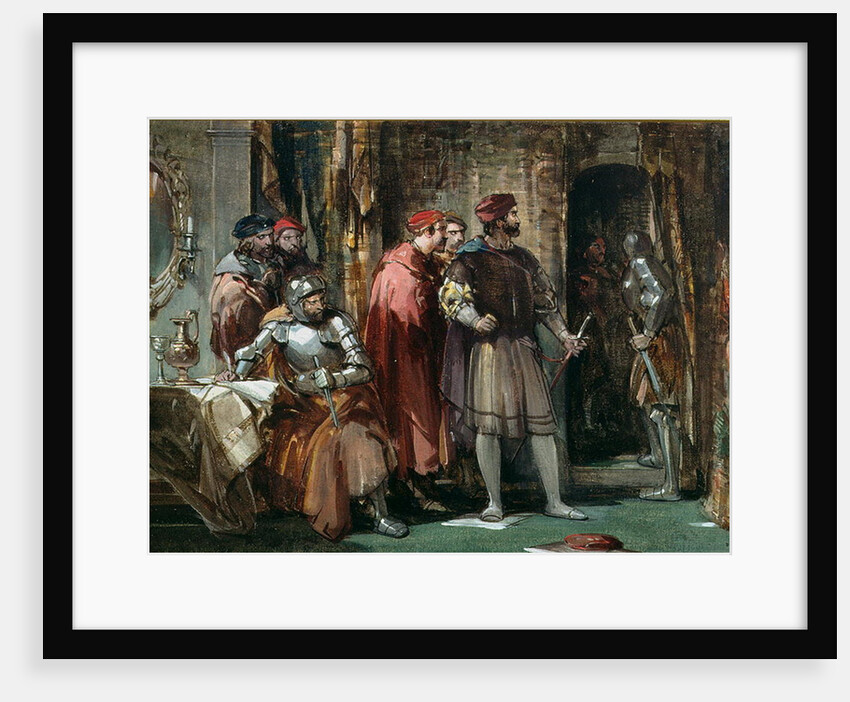 The Darnley Conspirators by George Cattermole