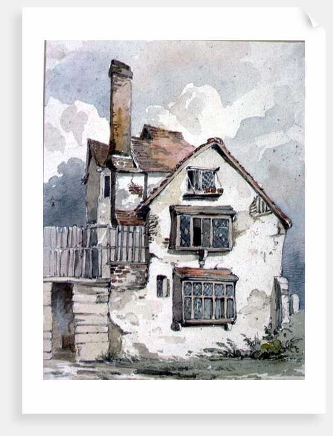 An Old House at Cambridge by Henry Cave