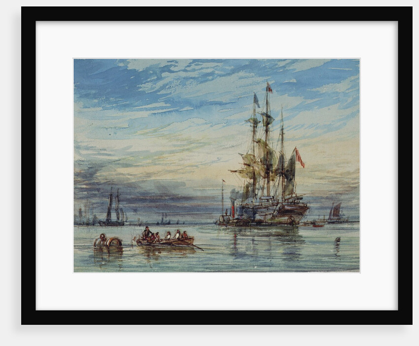 Shipping, 19th century by George Chambers