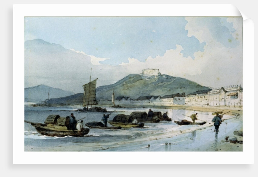 View of Macao, China by George Chinnery