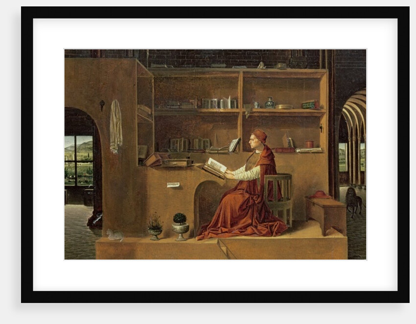 St. Jerome in his study, c.1475 by Antonello da Messina