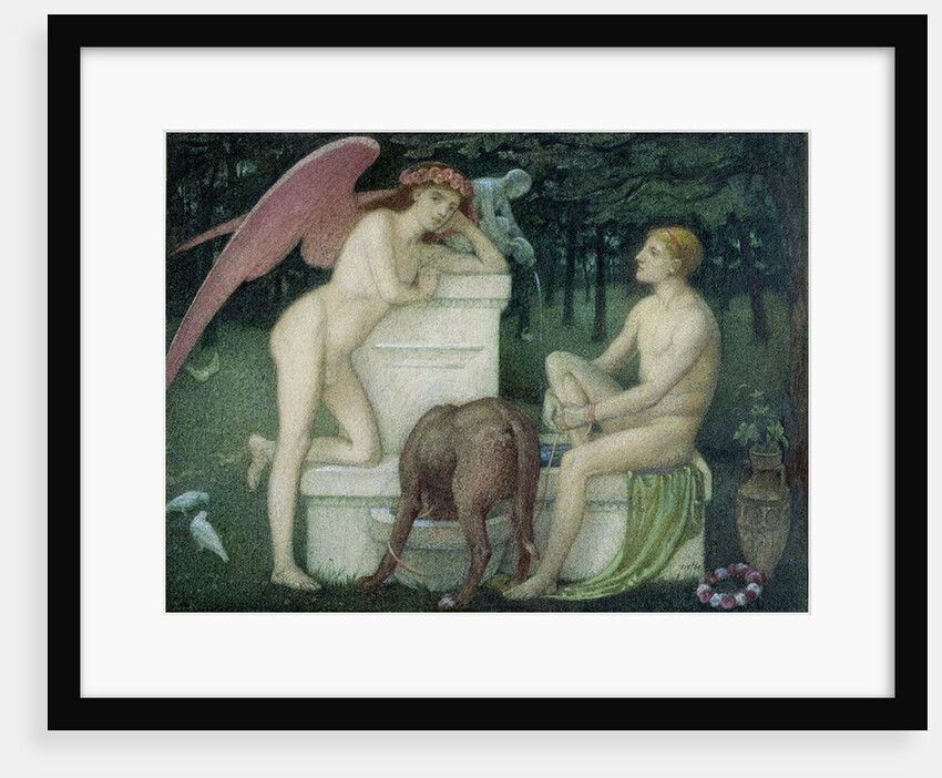 Eros and Ganymede by Alfred Sacheverell Coke