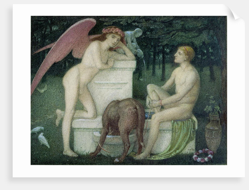 Eros and Ganymede by Alfred Sacheverell Coke