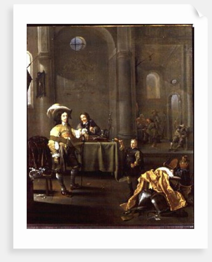 The Celebration of the liberation of a cathedral by the Dutch Militia by Jacob Duck