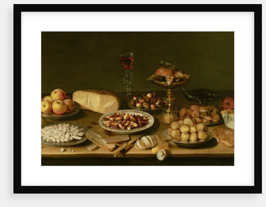 Banquet still life by Jacob Foppens van Es