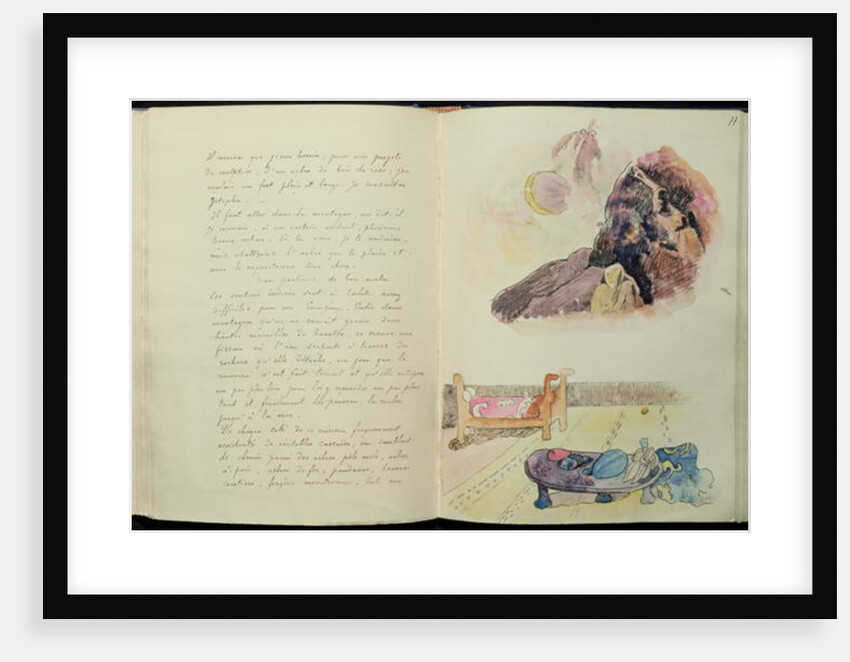 Pages from 'Noa Noa', 1893-94 by Paul Gauguin