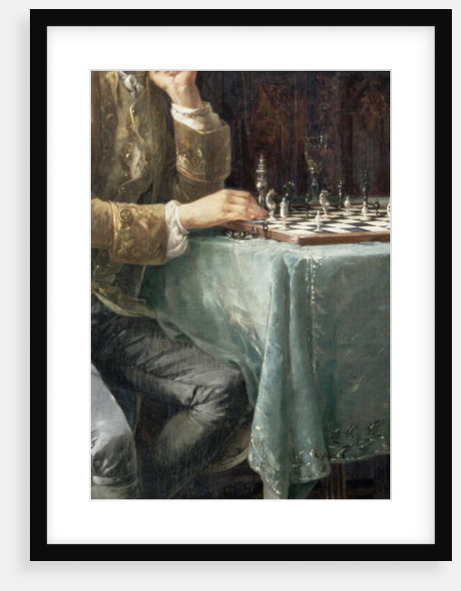 The Chess Players, 1887 by Carl Herpfer