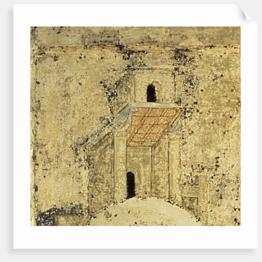 Detail form The Holy Trinity, 1420s by Andrei Rublev