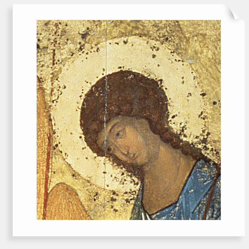 Detail from The Holy Trinity, 1420s by Andrei Rublev