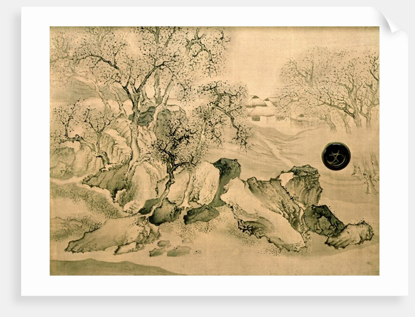 Landscape, 1771 by Yosa (1716-83) Buson