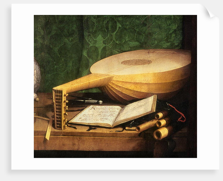 The Ambassadors, detail, 1533 by Hans Holbein the Younger