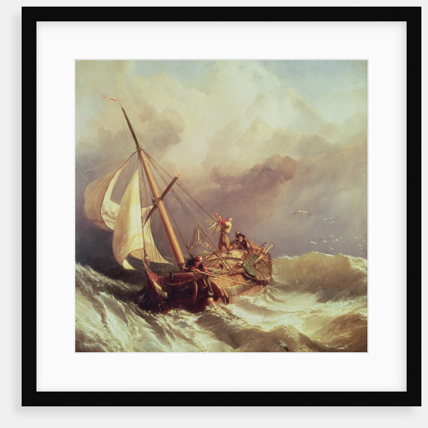 On the Dogger Bank, 1846 by William Clarkson Stanfield