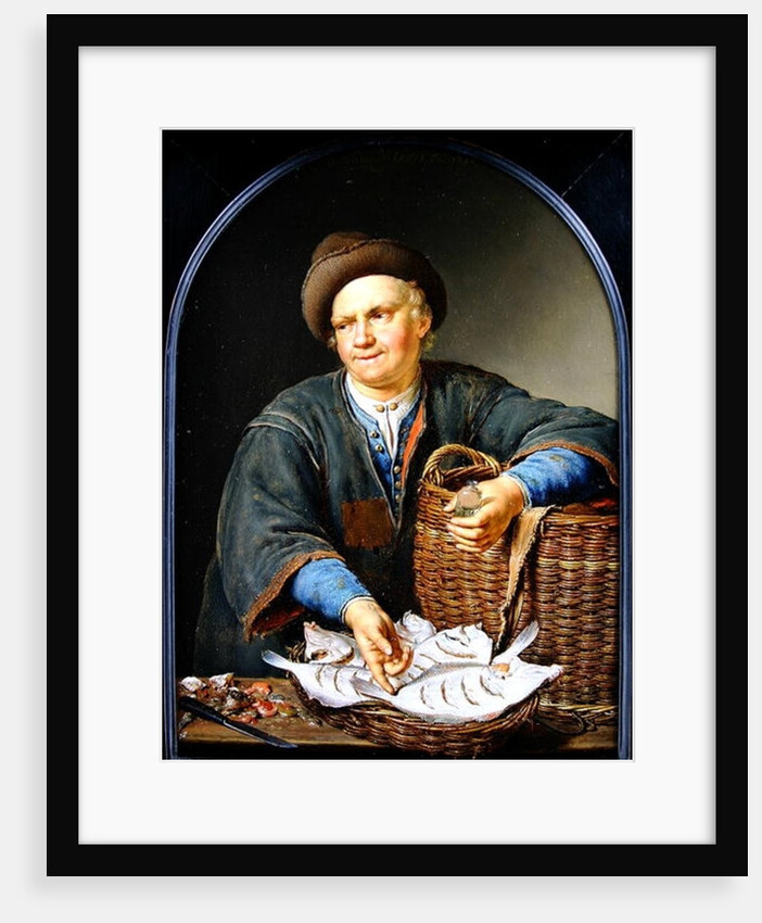 The Fish Seller by Willem van Mieris