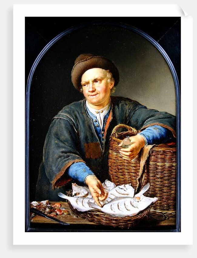 The Fish Seller by Willem van Mieris