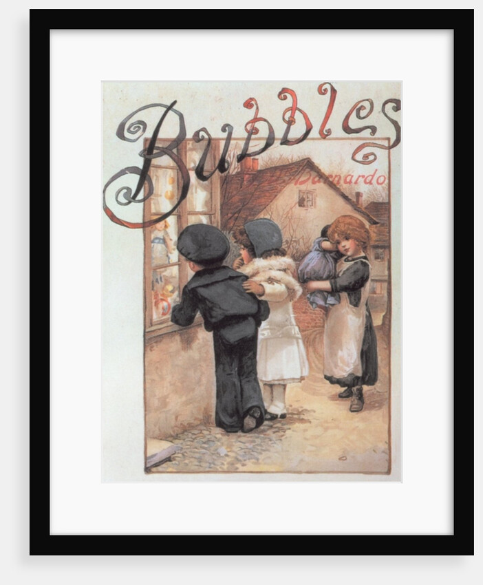Poster advertising 'Bubbles' magazine by Anonymous Anonymous
