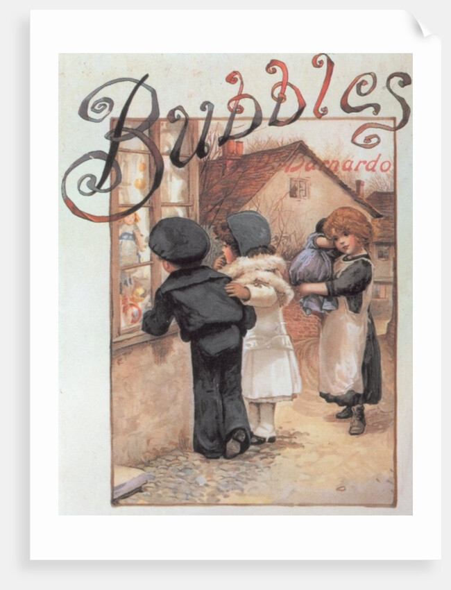 Poster advertising 'Bubbles' magazine by Anonymous Anonymous