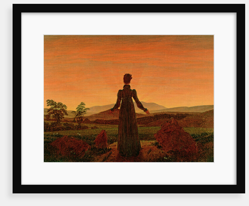 Woman before the rising Sun, 1818-20 by Caspar David Friedrich