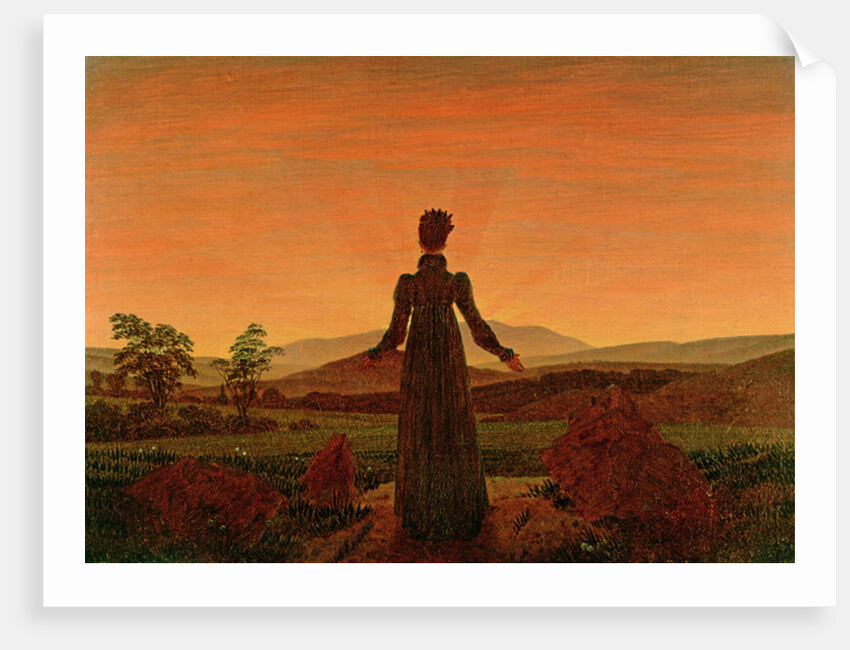 Woman before the rising Sun, 1818-20 by Caspar David Friedrich